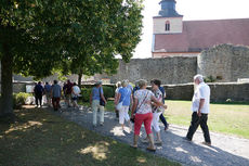 Sankt Crescentius on Tour in Ostheim und auf dem Kreuzberg (Foto: Karl-Franz Thiede)